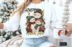 4 Vintage Christmas PNG Sublimation Product Image 3