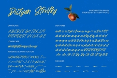 Distyan Stovilky Handwritten Brush Product Image 8