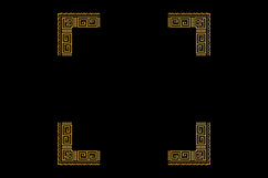 Divider border frame art floral luxury golden ornament eleme Product Image 2