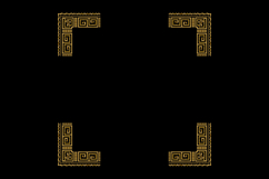 Divider border frame art floral luxury golden ornament eleme Product Image 1