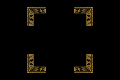 Divider border frame art floral luxury golden ornament eleme Product Image 2