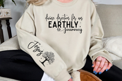 Divine direction for an earthly journey Sleeve SVG Design Product Image 2