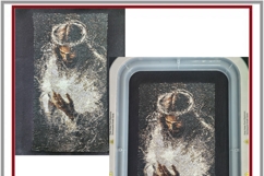 Divine Light Jesus Photostitch Embroidery Design 6x10 Product Image 2