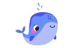 Cute Whale &amp; Ocean Life Product Image 2