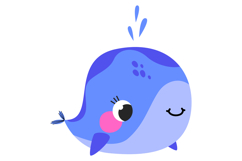 Cute Whale &amp; Ocean Life Product Image 5
