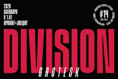 Division Grotesk Font Family Product Image 1
