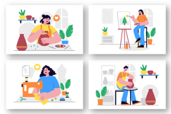 12 DIY Class or Craft Workshop Illustration Product Image 2