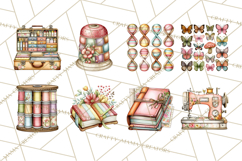 DIY Craft Tools Clipart PNG Product Image 4