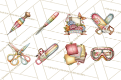 DIY Craft Tools Clipart PNG Product Image 5