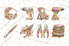 DIY Craft Tools Clipart PNG Product Image 8