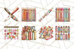 DIY Craft Tools Clipart PNG Product Image 9