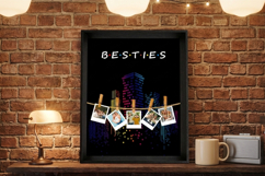 Custom Besties Photo Template PSD. Product Image 4