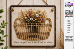 DIY String Art Wall Vase Laser Cut Bundle | Flower Holders Product Image 8