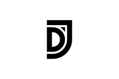 DJ JD Logo Design Product Image 1