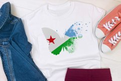 National Sublimation Art- Backgrounds Bundle. Djibouti Product Image 2