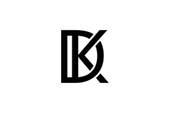 DK KD Logo Design Product Image 1