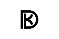 DK KD Logo Design Product Image 1