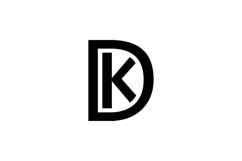 DK KD Logo Design Product Image 1