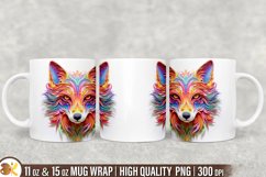 Animal 3D Mug Sublimation Bundle, 11oz Mug Wrap Sublimation Product Image 11