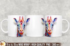 Animal 3D Mug Sublimation Bundle, 11oz Mug Wrap Sublimation Product Image 12