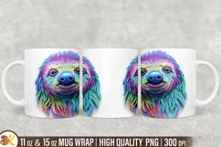 Animal 3D Mug Sublimation Bundle, 11oz Mug Wrap Sublimation Product Image 18
