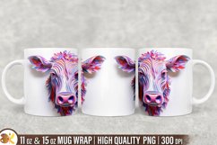 Animal 3D Mug Sublimation Bundle, 11oz Mug Wrap Sublimation Product Image 7