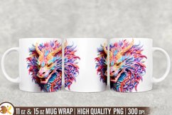 Animal 3D Mug Sublimation Bundle, 11oz Mug Wrap Sublimation Product Image 8