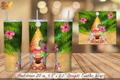 Gnome Tumbler Sublimation Bundle, 20 oz Beach Tumbler Wrap Product Image 7