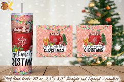 Christmas Tumbler Bundle, 20 oz Skinny Tumbler Sublimation Product Image 5