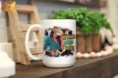 Cowgirl Sublimation, Wild and Free Png, Western Png Product Image 2