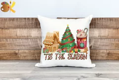 Christmas Coffee Png, Gingerbread Png, Tis The Season Png Product Image 4