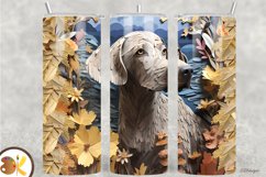 3D Dog Tumbler Sublimation Bundle, 20 oz Skinny Tumbler Wrap Product Image 12
