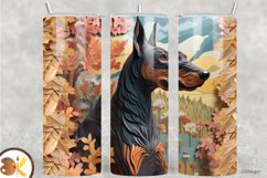3D Dog Tumbler Sublimation Bundle, 20 oz Skinny Tumbler Wrap Product Image 7