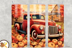 Fall Tumbler Bundle Sublimation, 20oz Farmhouse Tumbler Wrap Product Image 11