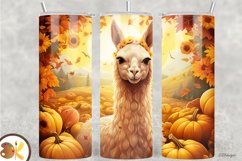 Fall Tumbler Bundle Sublimation, 20oz Farmhouse Tumbler Wrap Product Image 17