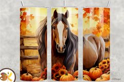 Fall Tumbler Bundle Sublimation, 20oz Farmhouse Tumbler Wrap Product Image 3