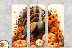 Fall Tumbler Bundle Sublimation, 20oz Farmhouse Tumbler Wrap Product Image 7