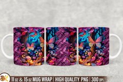 3D Mug Wrap Sublimation Bundle, 11oz Forest Mug Wrap Product Image 11