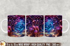 3D Mug Wrap Sublimation Bundle, 11oz Forest Mug Wrap Product Image 8