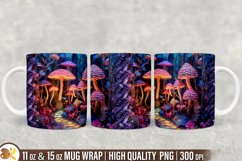 3D Mug Wrap Sublimation Bundle, 11oz Forest Mug Wrap Product Image 9