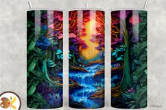 3D Tumbler Sublimation Bundle, 20 oz Forest Tumbler Product Image 2