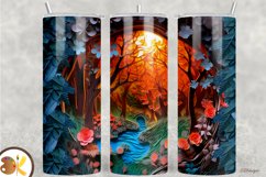 3D Tumbler Sublimation Bundle, 20 oz Forest Tumbler Product Image 6