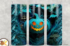 Halloween Pumpkin 3D Tumbler Wrap Bundle, 20 oz Tumbler Product Image 4