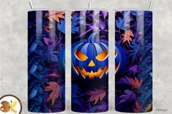 Halloween Pumpkin 3D Tumbler Wrap Bundle, 20 oz Tumbler Product Image 3