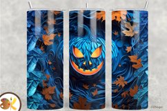 Halloween Pumpkin 3D Tumbler Wrap Bundle, 20 oz Tumbler Product Image 8