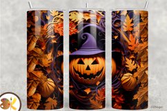 Halloween 3D Tumbler Sublimation Bundle, 20 oz Fall Tumbler Product Image 12