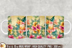 Summer Mug Wrap Sublimation Bundle, 11 oz Beach Mug Wrap Product Image 11