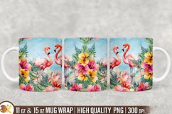 Summer Mug Wrap Sublimation Bundle, 11 oz Beach Mug Wrap Product Image 6
