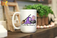 Witch Png Sublimation, Tis The Season Png, Witch Hat Png Product Image 3