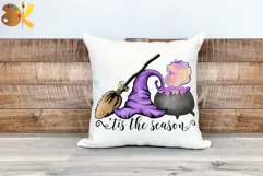 Witch Png Sublimation, Tis The Season Png, Witch Hat Png Product Image 4